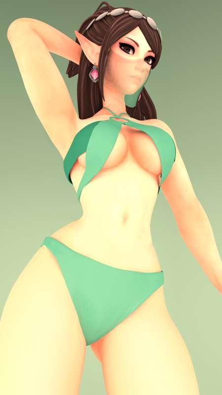 Ying Swimsuit Render