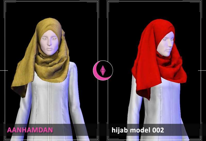 AANHAMDAN HIJAB MODEL 002