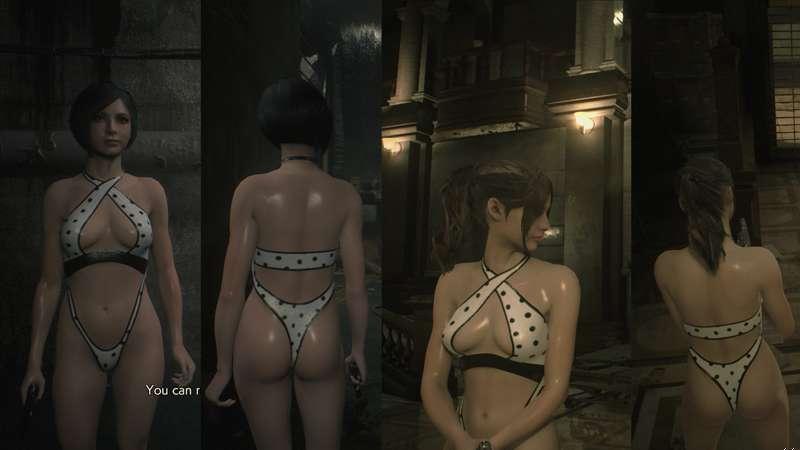 Japanese swimsuit for Clarie and Ada