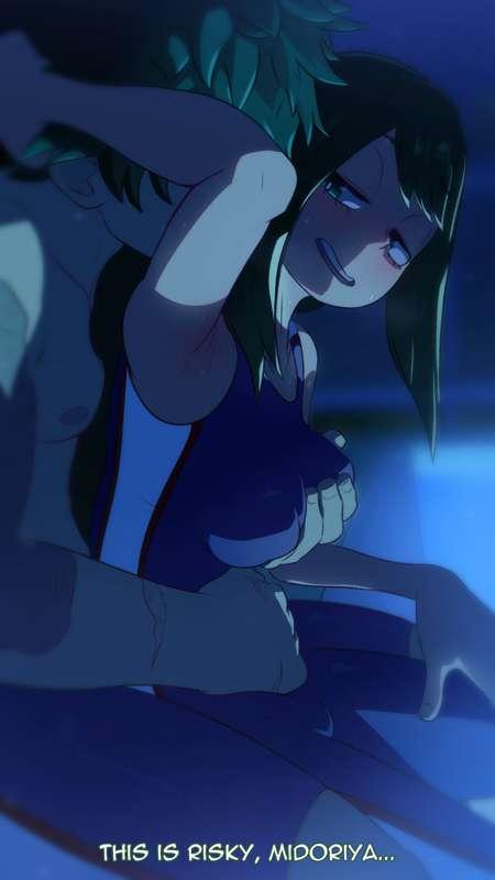 Night-time Swim Tsuyu Pinup