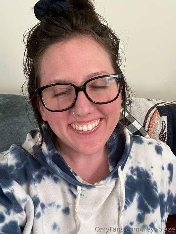 When you blink right when the picture is taken