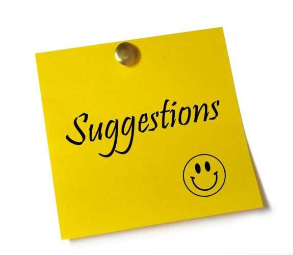 Give me suggestions!