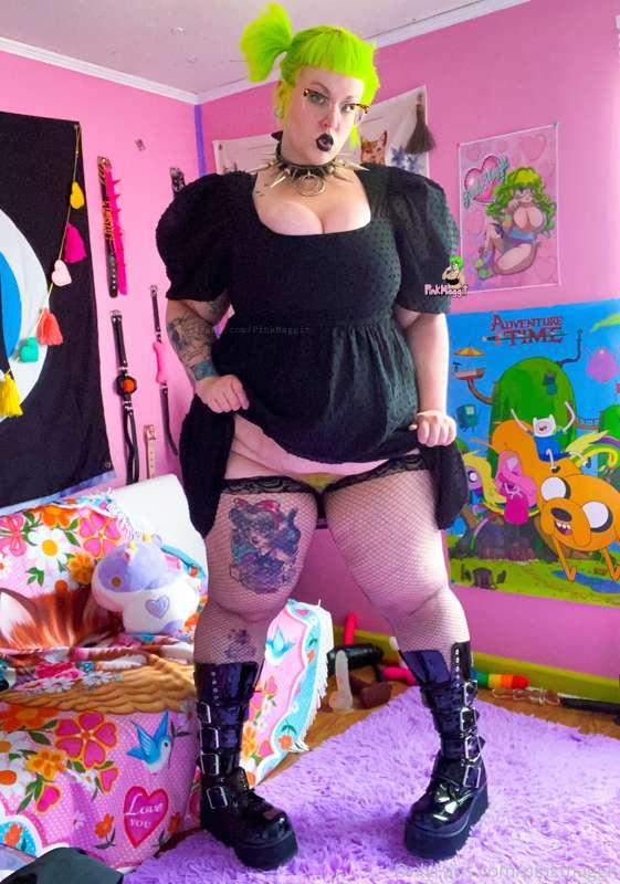 You find out I’m not wearing any panties under my dress—What..