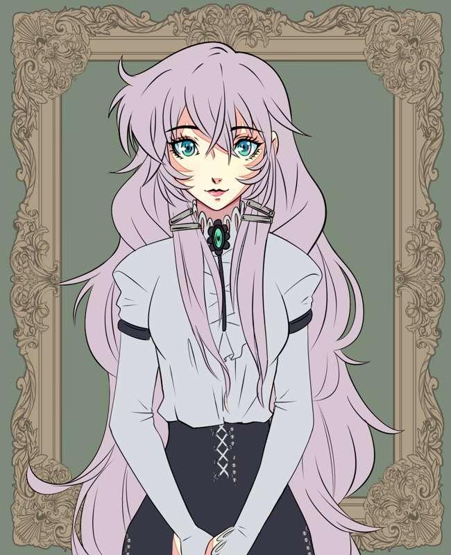 Cleo Hair Down - Alt. (Hair Pushed Back)