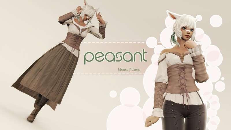 Peasant Dress & Blouse Port 