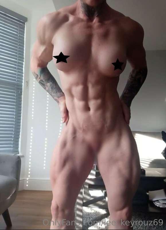 Every inch of my Shredded, ROCK HARD Muscles on display! fro..