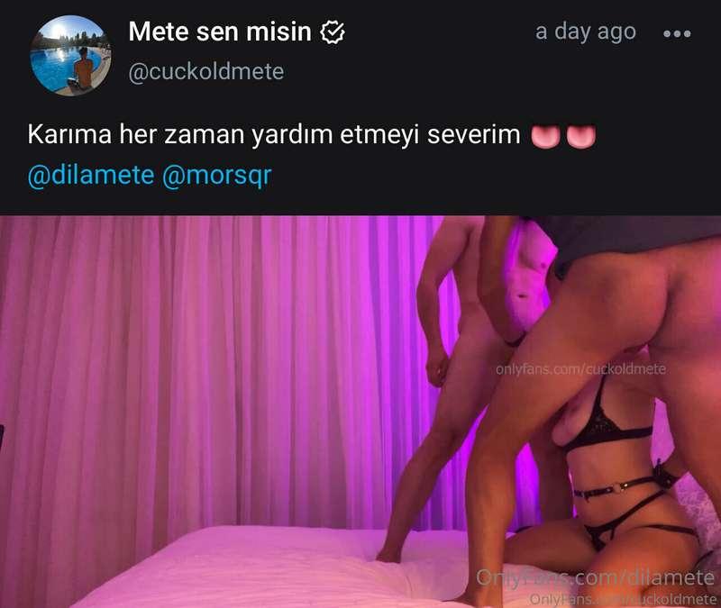 Sevgili Kocam Mete kendi hesabında
 👉👉 @cuckoldmete 👈👈
Benim..