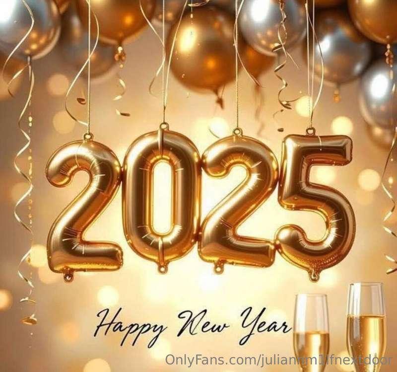 Happy New Year!!! Here’s to us cumming till we can’t cum no ..