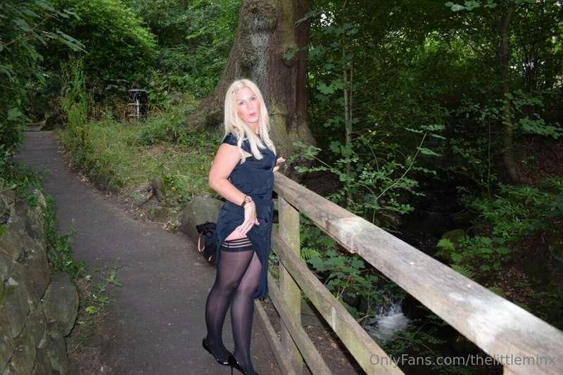 I love it when strangers watch me in the woods. Who would li..