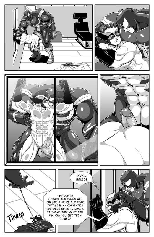 Venom X Wolverine (Commision) page 5