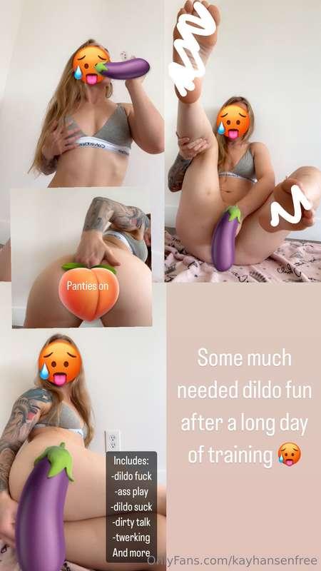 Much needed 😏🍆