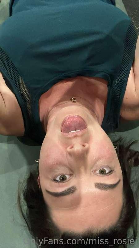 I went to the gym and got all hot and sweaty but then I coul..
