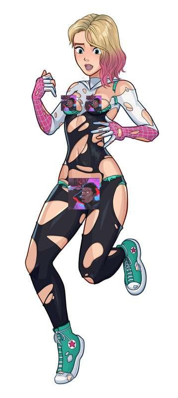 Adult Spider-Gwen 34 V2 Preview (Commission)