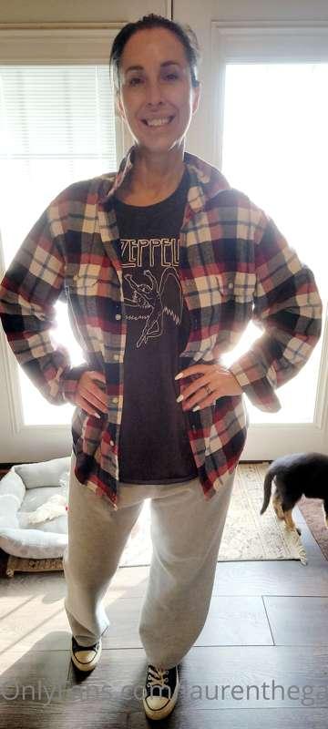 Off work today and totally bumming it! My son said,  "Mom, w..