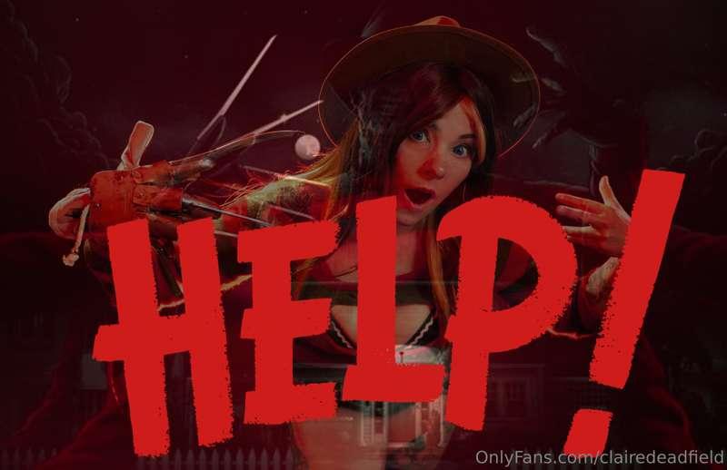 SUCH A SPOOKY DAY!!!! You can always get your hot girl horro..