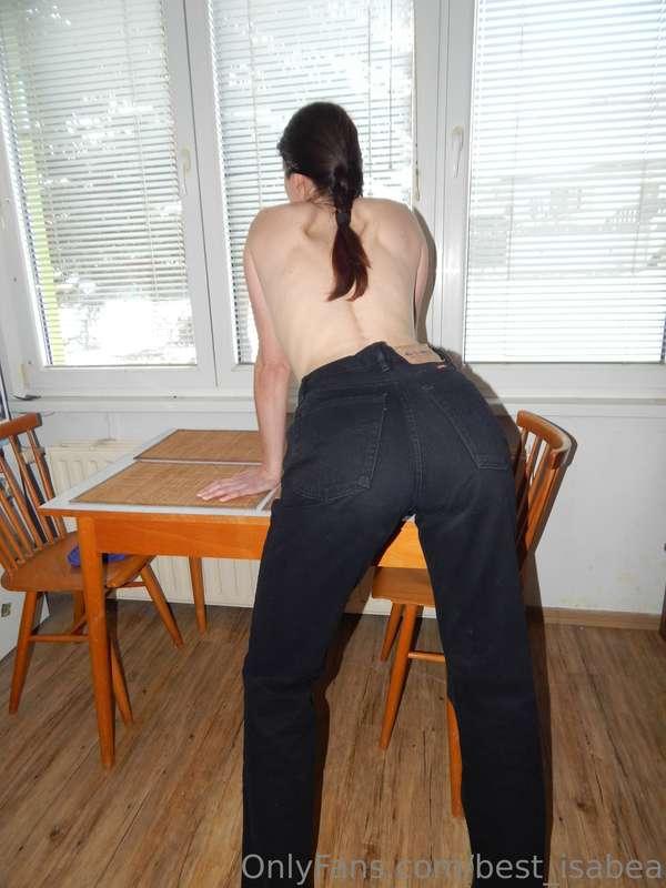 I have to check how much snow there is outside.