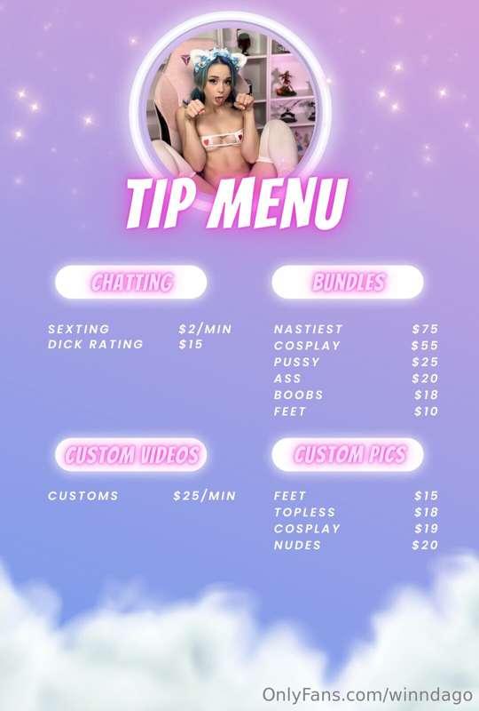 tip and ill send you what you want to see right away! 😈💦