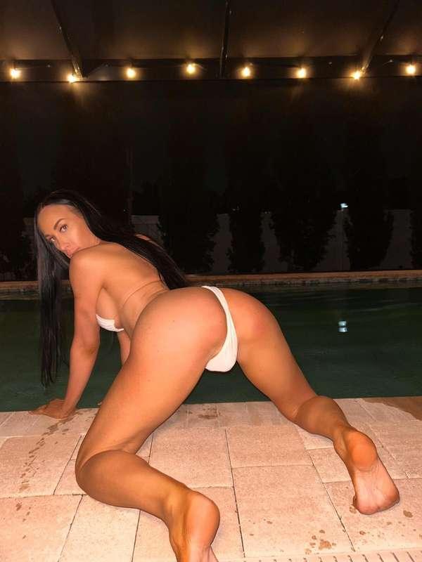 Bent over and ready to take your request 😏 Tell me what you ..