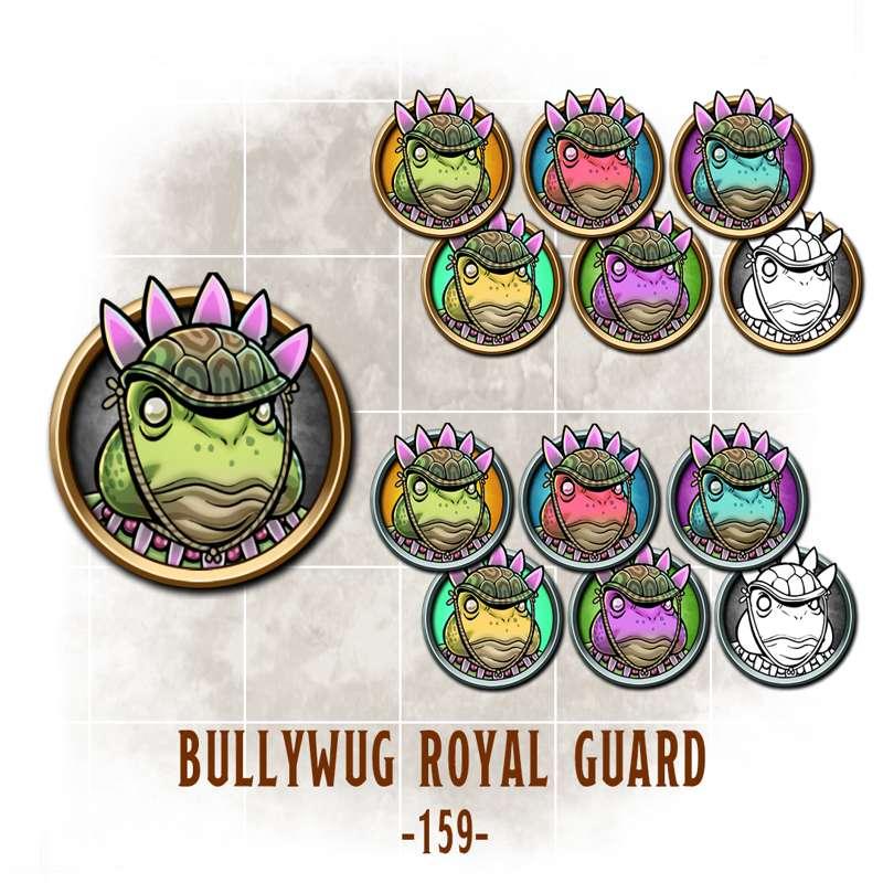[VTT][Reskin]#159 Bullywug Royal Guard!