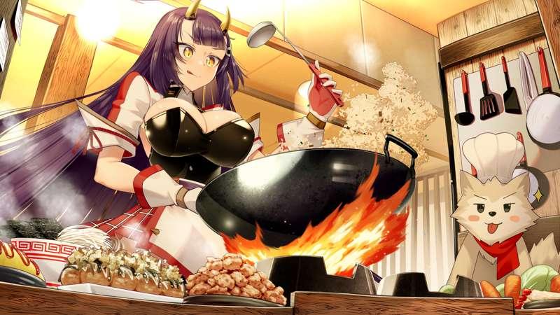 Cooking up a storm!