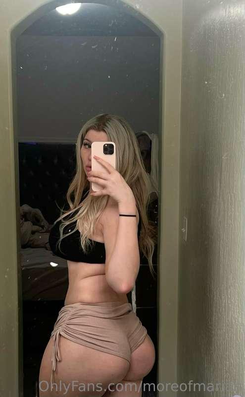 No panties of course