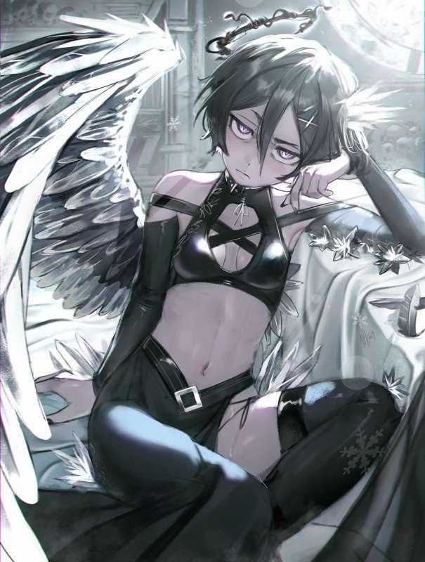 Rukia fallen angel commisioned
