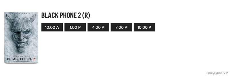 I'm going to a really nice movie theatre this weekend to see..