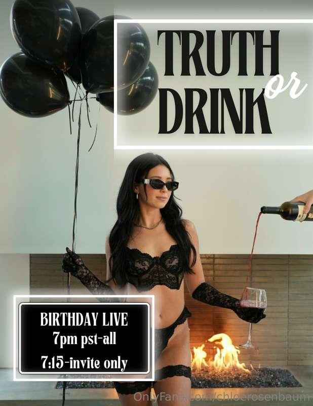 BIRTHDAY CELEBRATIONS ARE STARTING EARLY!!!  Mark ur calenda..