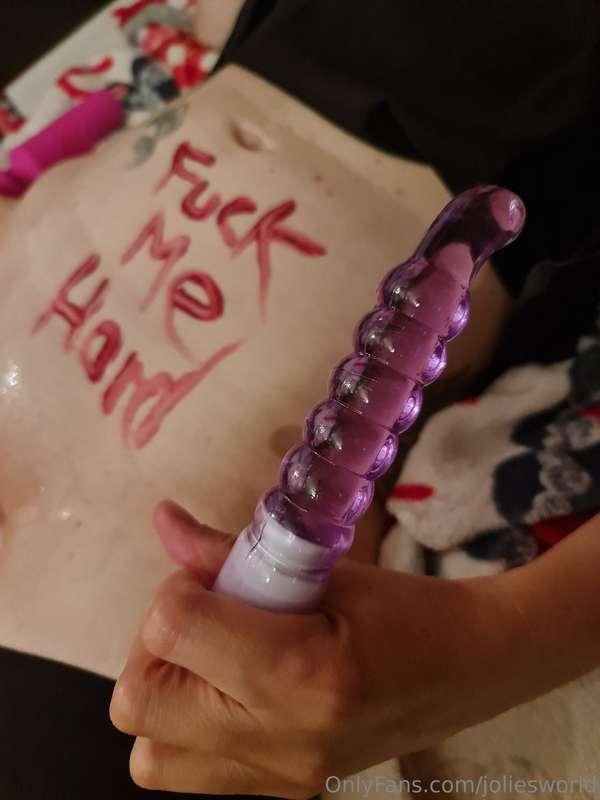 My New Bubble Dildo 🍆😍💜😋 Kiss 💋