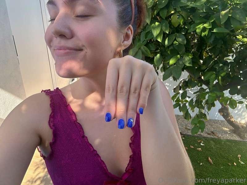 I just feel so pretty when I have my nails done....thank you..