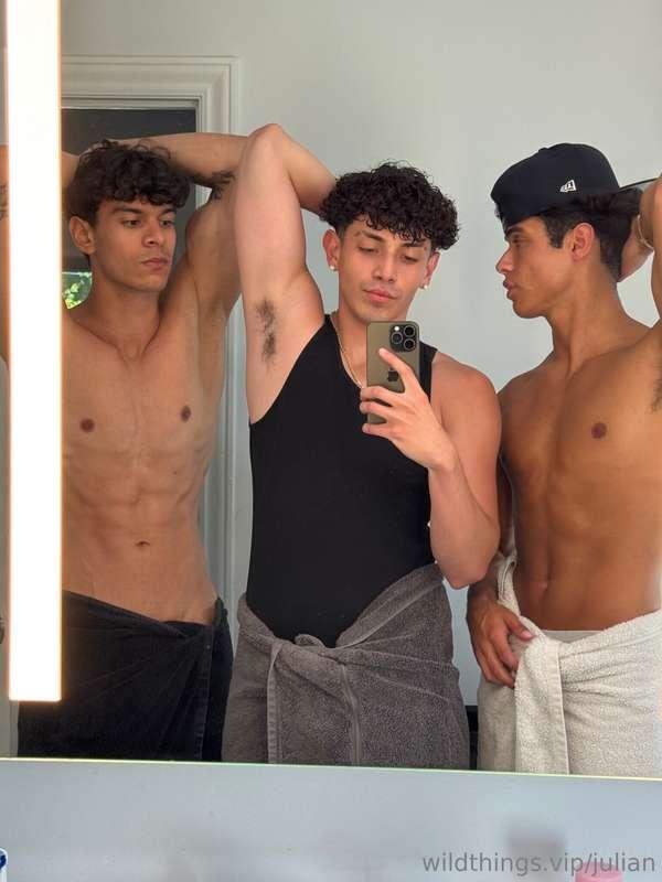 back with the bros 💪👀@parkerreid @brandoncardoso 