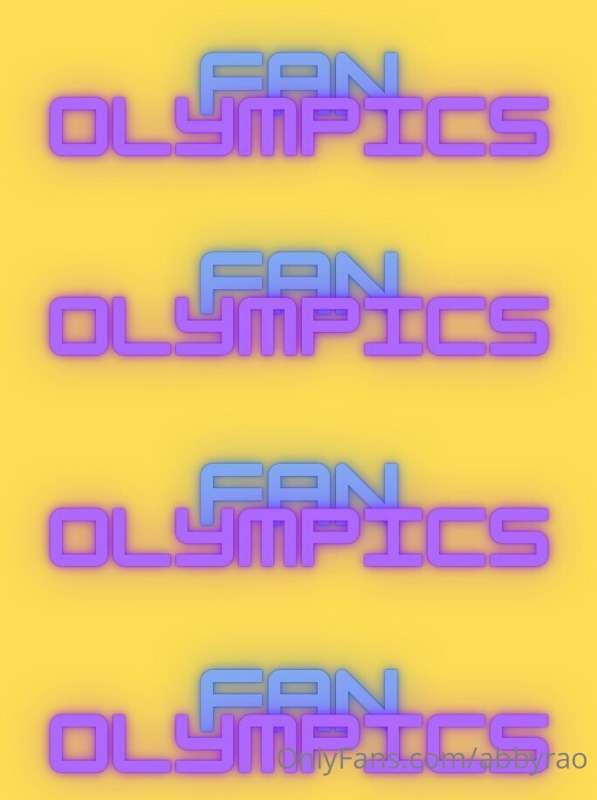 Whose ready for my **fan olympics**???
Looking to find my to..
