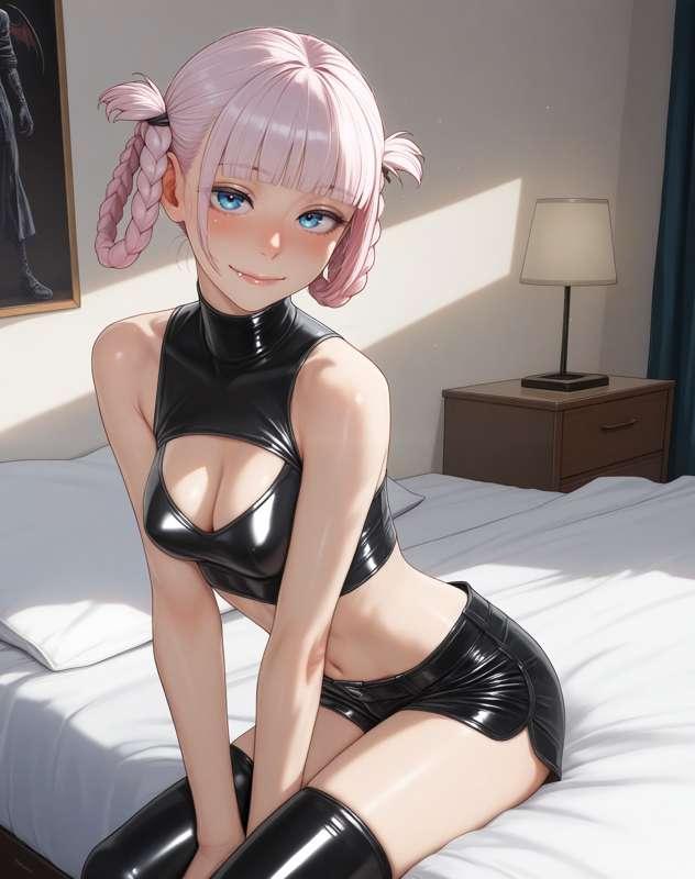 [REQUEST] Nanakusa Nazuna from Call of The Night (skinny, nude, posing, blowjob, sex)
