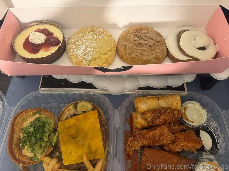 forgot to post my v tasty dinner n dessert from monday!! 