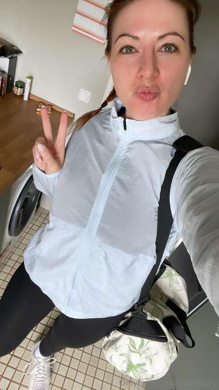 Guten Morgen ich gehe eine Runde joggen. Ich hoffe wir hören..