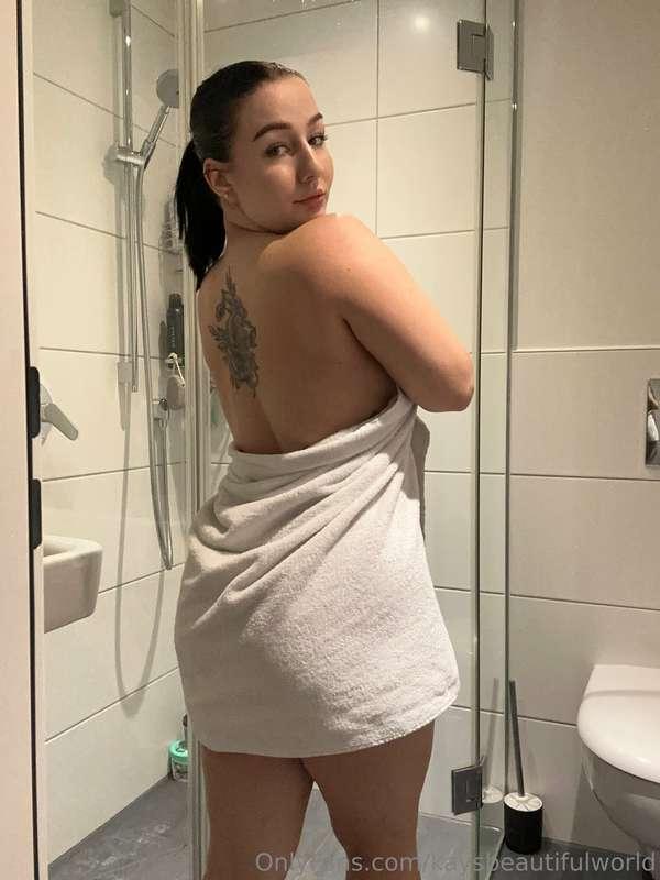 Who would like to join me in the shower?