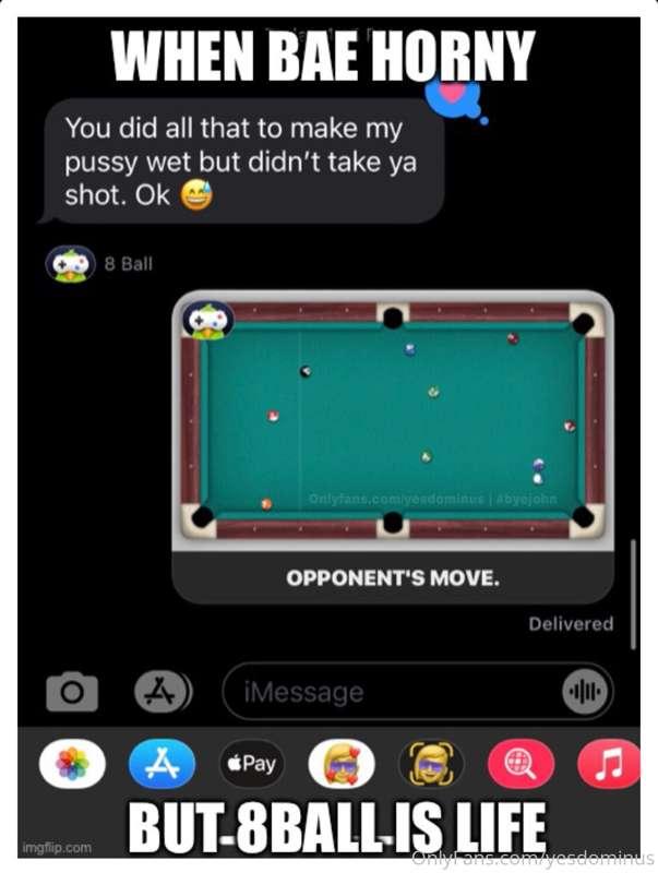 My opponent is competitive 😅