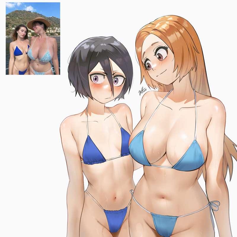 Rukia x Orihime