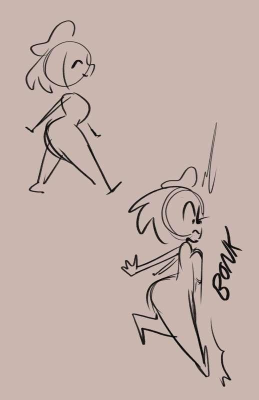 Henriette's Invisible Wall [Comic Thumbnails]