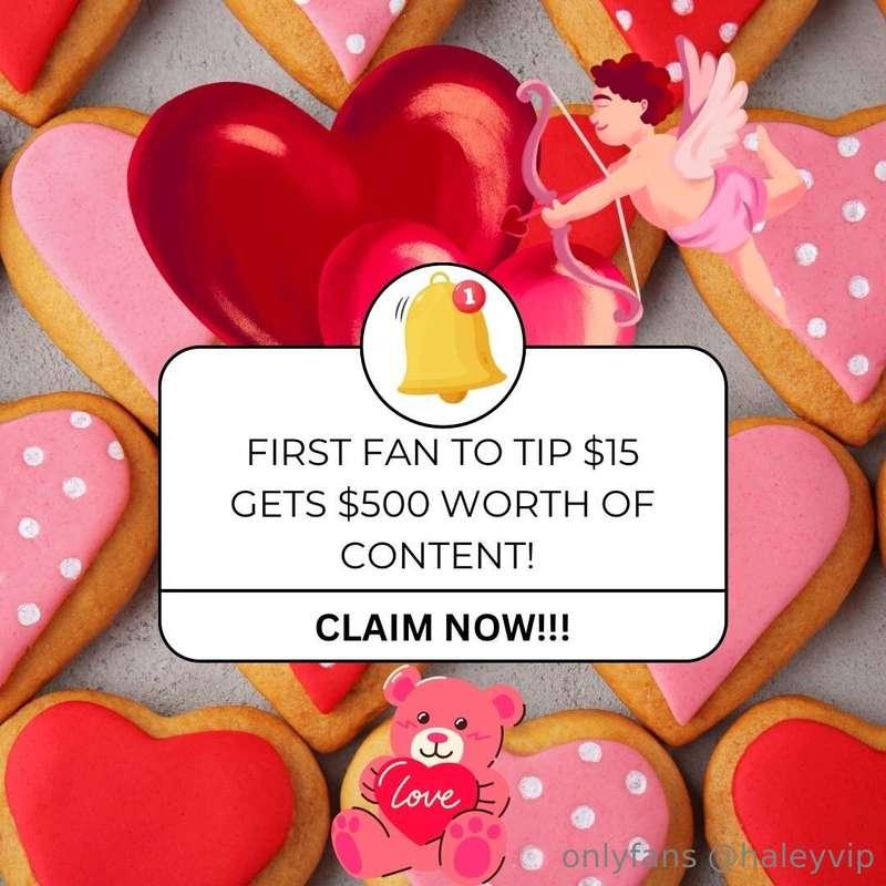 𝐕𝐀𝐋𝐄𝐍𝐓𝐈𝐍𝐄'𝐒 𝐃𝐀𝐘 𝐌𝐄𝐆𝐀 𝐎𝐅𝐅𝐄𝐑 🎀💘fastest fan wins and gets to be..