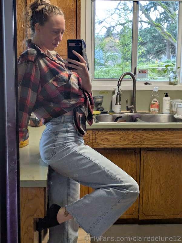 Fridge mirror ;)