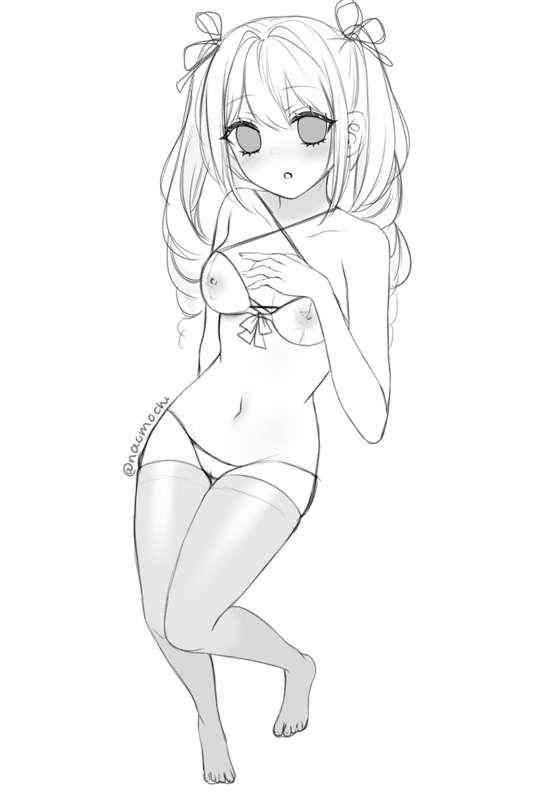 Lingerie girl | sketch