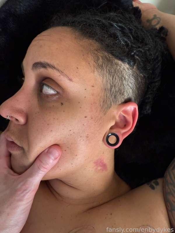 Ho-ly-shit. River just fucked the life out of me. I sobbed. I screamed. I came harder than I’ve ever cum ever. The neighbors probably thought we were over here performing an exorcism 😈 
But guess what?! Our camera didn’t record it. You’ll just have to fantasize about it with me 🥰 
Don't worry though, that was the very end of a multi-hour fuckstravaganza! We recorded sooo much hot new content that we can’t wait to show you!
In the mean time…
Here’s a pic of what started it all 🥵 Good thing we don’t have anywhere to be for a few days 😬

@RiverWildX 