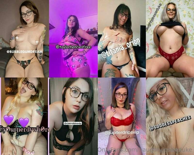 GOT A THING FOR SLUTTY CUTE GIRLS WITH GLASSES? This is the ..