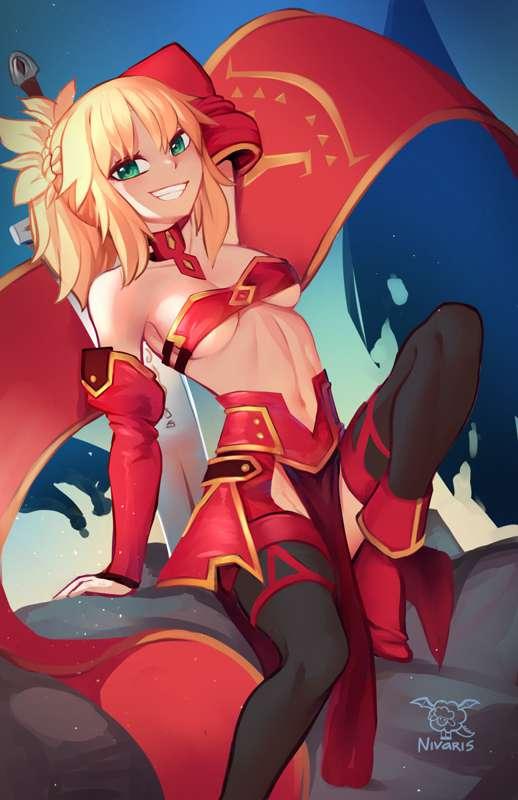 After battle Mordred