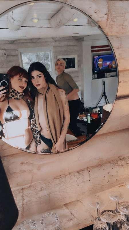 been filming all weekend @skyebluewantsu @onlyodette