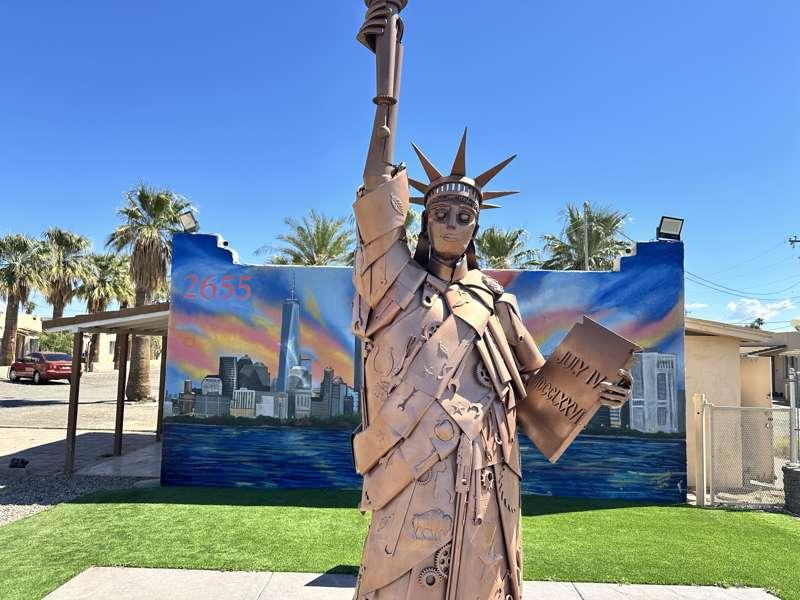 Copper Statue of Liberty! 