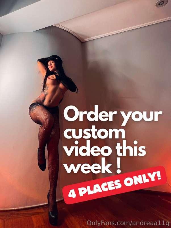 🚨CUSTOM VIDEO 🚨 
This week I will be doing custom videos 🔥 s..