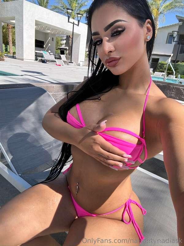 This may or may not be a good bikini to wear in public hehe