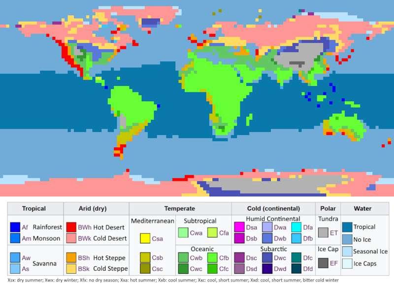 Earth at 30x day length